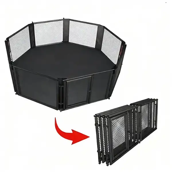 Folding Octagonal Cage
